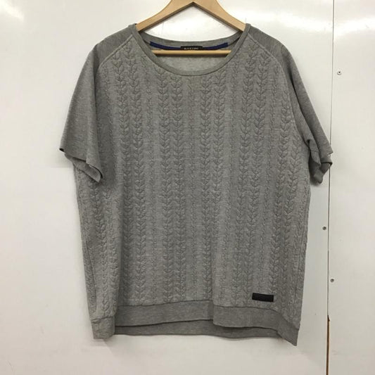 ブラックレーベルクレストブリッジ BLACK LABEL CRESTBRIDGE カットソー 半袖 半袖カットソー スウェットカットソー L 総柄 灰 / グレー /  メンズ USED 古着 中古 10145344