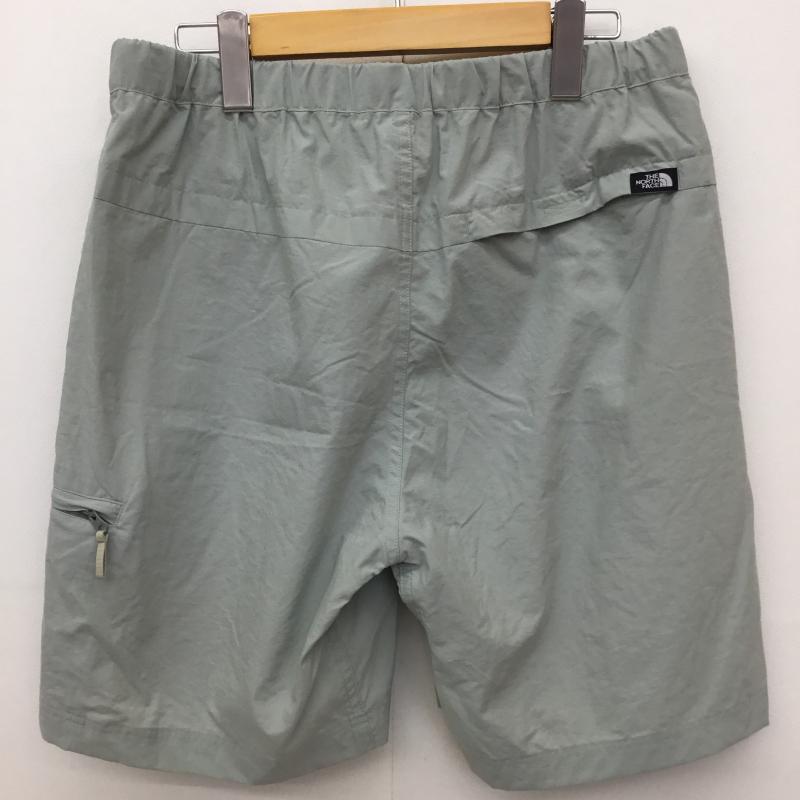 ザノースフェイス THE NORTH FACE パンツ ショートパンツ NBW41741 XL ロゴ、文字 薄緑 / ライトグリーン /  レディース USED 古着 中古 10134758