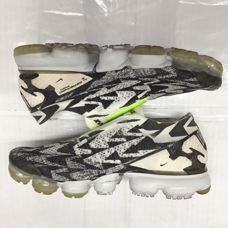 ナイキ NIKE スニーカー スニーカー AQ0996-001 AIR VAPORMAX FK MOC 2 ACRONYM 27cm 27.0cm ロゴ、文字 白 / ホワイト / X 黒 / ブラック / X 黄 / イエロー /  メンズ USED 古着 中古 10117343