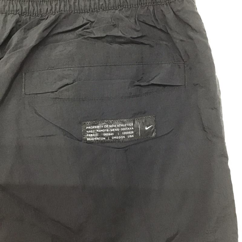 ナイキ NIKE パンツ ワークパンツ、ペインターパンツ bv5371-082 ウーブンパンツ ワイドパンツ M ロゴ、文字 黒 / ブラック /  メンズ USED 古着 中古 10146726