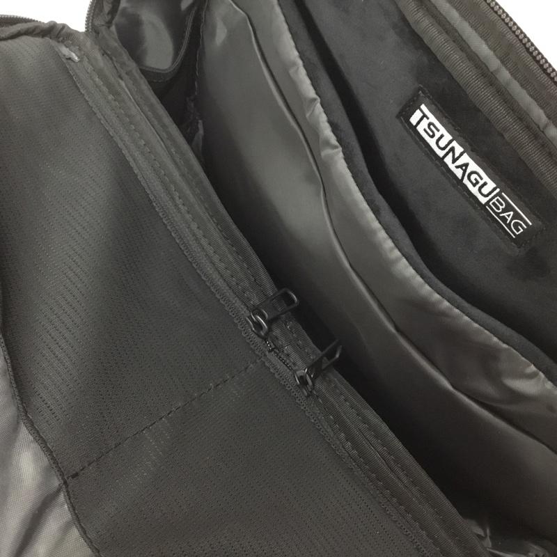 古着 USED ショルダーバッグ ショルダーバッグ TSB16-BK TSUNAGU BAG SWIFT SIMCLEAR ロゴ、文字 黒 / ブラック /  メンズ USED 古着 中古 10148468