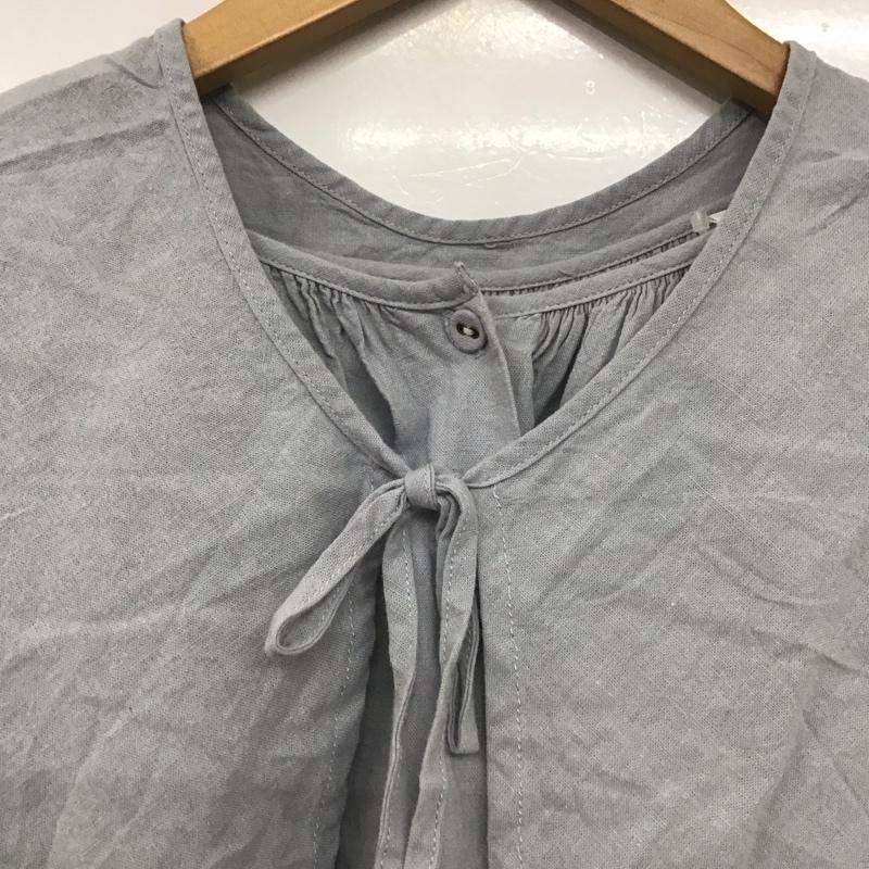 サマンサモスモス Samansa Mos2 シャツ、ブラウス 長袖 FREE 無地 水色 / ライトブルー /  レディース USED 古着 中古 10144000