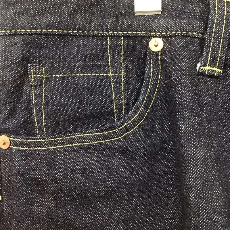 ザリアルマッコイズ THE REAL McCOY S パンツ デニム、ジーンズ デニムパンツ ストレートパンツ ワイドパンツ カジュアルパンツ 36 無地 インディゴ / インディゴ /  メンズ USED 古着 中古 10115390