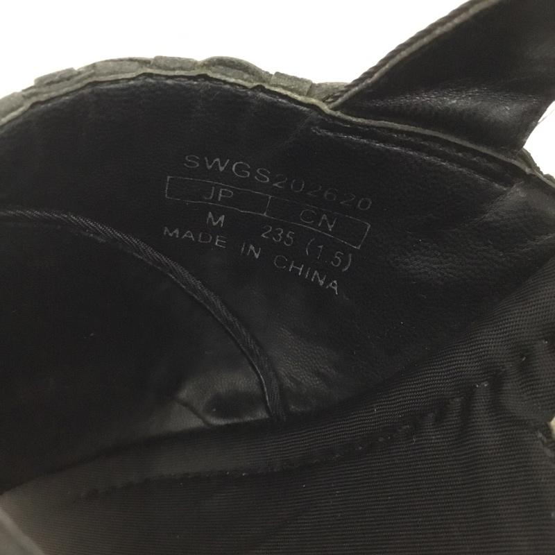 スナイデル SNIDEL サンダル サンダル SWGS202620 スニーカーソールサンダル 厚底 M 無地 黒 / ブラック / X 白 / ホワイト /  レディース USED 古着 中古 10145608