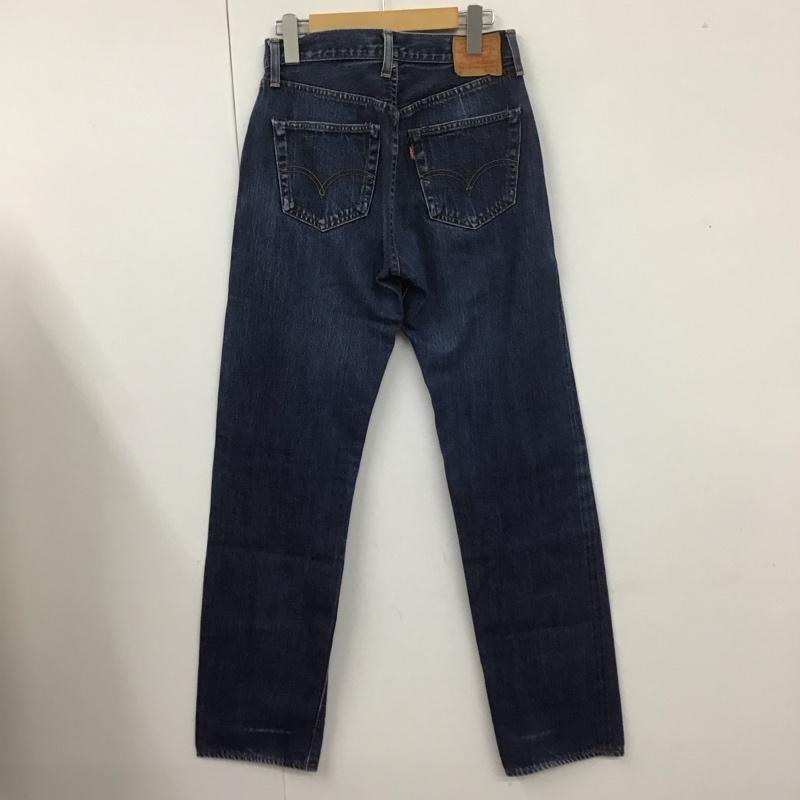 リーバイストラウスアンドコー Levi Strauss & co. パンツ デニム、ジーンズ デニムパンツ ストレートパンツ スリムパンツ カジュアルパンツ 31インチ 無地 インディゴ / インディゴ /  メンズ USED 古着 中古 10107762