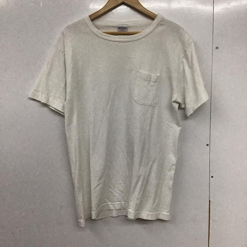 チャンピオン Champion Tシャツ 半袖 t1011 クルーネック半袖Ｔ プリントTシャツ 無地 M ロゴ、文字 白 / ホワイト /  メンズ USED 古着 中古 10132926