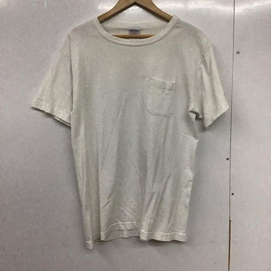 チャンピオン Champion Tシャツ 半袖 t1011 クルーネック半袖Ｔ プリントTシャツ 無地 M ロゴ、文字 白 / ホワイト /  メンズ USED 古着 中古 10132926