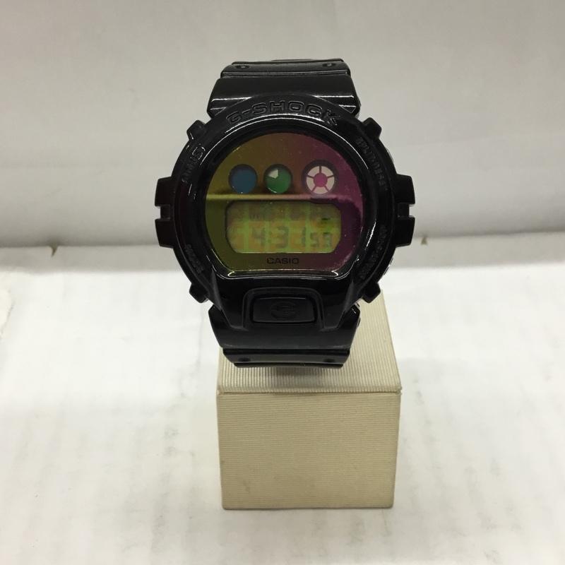 ジーショック G-SHOCK 腕時計 デジタル DW-6900SP 25周年モデル 箱有 ロゴ、文字 黒 / ブラック /  メンズ USED 古着 中古 10106426