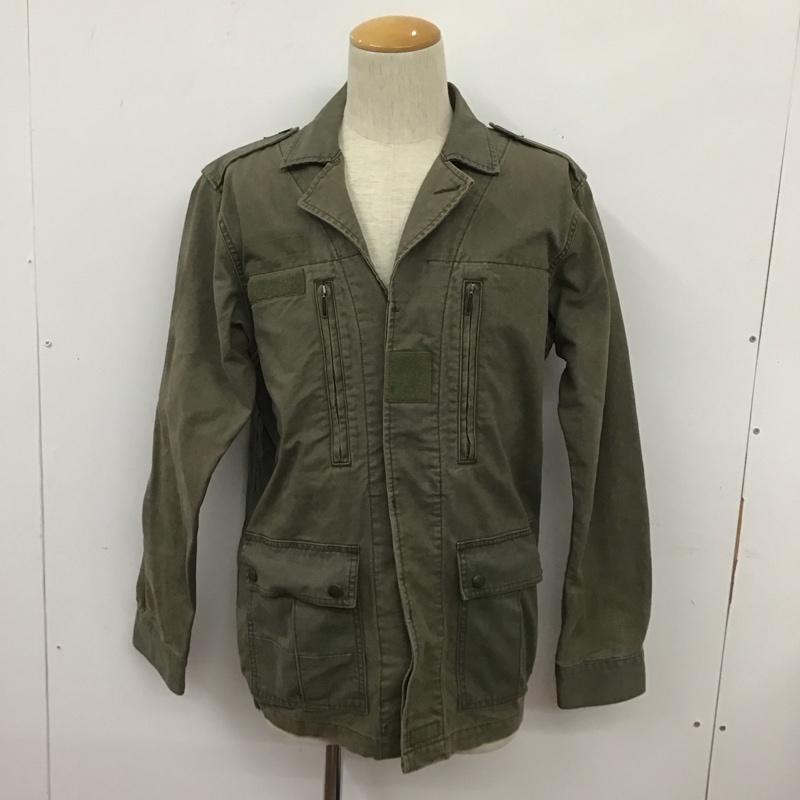 ヒステリックグラマー HYSTERIC GLAMOUR ジャケット、上着 ジャケット、ブレザー 長袖ロングジャケット アウター ジップアップジャケット カラージャケット FREE 無地 カーキ / カーキ /  メンズ USED 古着 中古 10106813