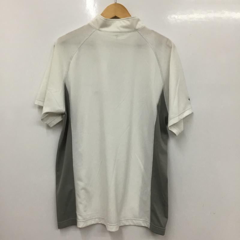 モンベル mont-bell シャツ、ブラウス 半袖 1104928 アウトドア シャツ XL 無地 X ロゴ、文字 白 / ホワイト /  メンズ USED 古着 中古 10135466