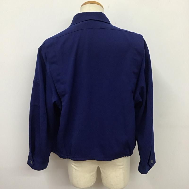 古着 USED ジャケット、上着 ジャケット、ブレザー ジップアップジャケット ジャンパー ジャケット 古着 アウター ロゴ、文字 青 / ブルー /  メンズ USED 古着 中古 10124177