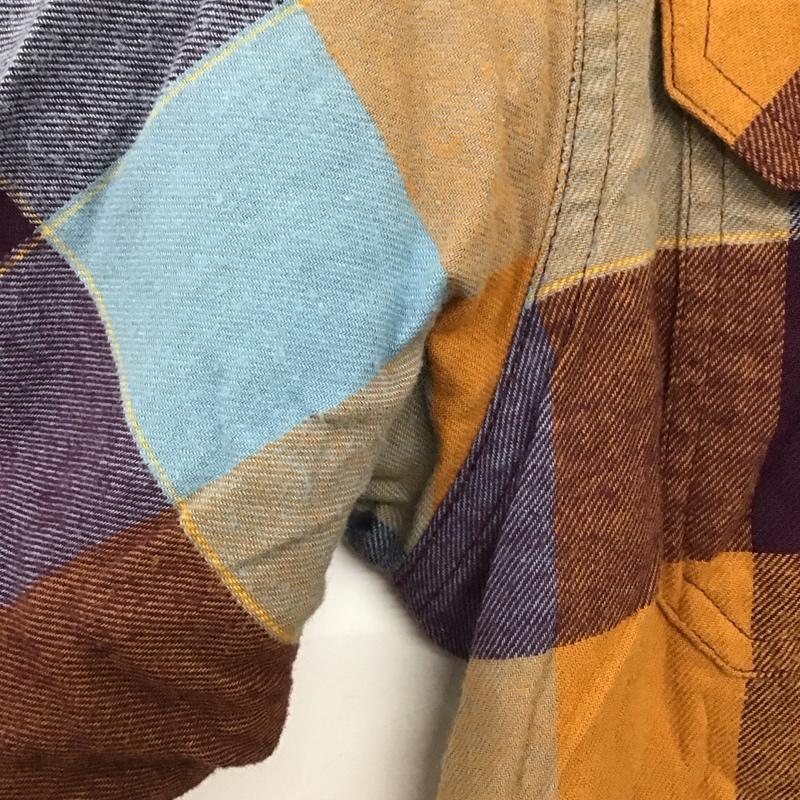 コロンビア Columbia シャツ、ブラウス 長袖 219 ae0232 長袖シャツ チェックシャツ カラーシャツ M チェック マルチカラー / マルチカラー /  メンズ USED 古着 中古 10132903