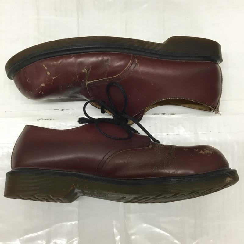 ドクターマーチン Dr.Martens 革靴 革靴 AW006 3ホール FH1925 イングランド製 8 無地 ボルドー / ボルドー /  メンズ USED 古着 中古 10120724