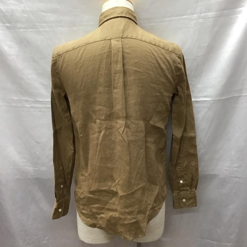 ポロバイラルフローレン Polo by RALPH LAUREN シャツ、ブラウス 長袖 XS 無地 ベージュ / ベージュ /  メンズ USED 古着 中古 10122017