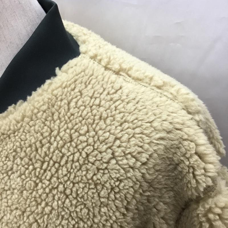 コロンビア Columbia ジャケット、上着 ジャケット、ブレザー 219pm1562 スロータースロープジャケット フリースジャケット ノーカラージャケット リバーシブル L ロゴ、文字 ベージュ / ベージュ /  メンズ USED 古着 中古 10108270