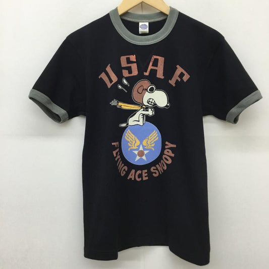 トイズマッコイ TOYS McCOY Tシャツ 半袖 S キャラクター 黒 / ブラック /  メンズ USED 古着 中古 10131963