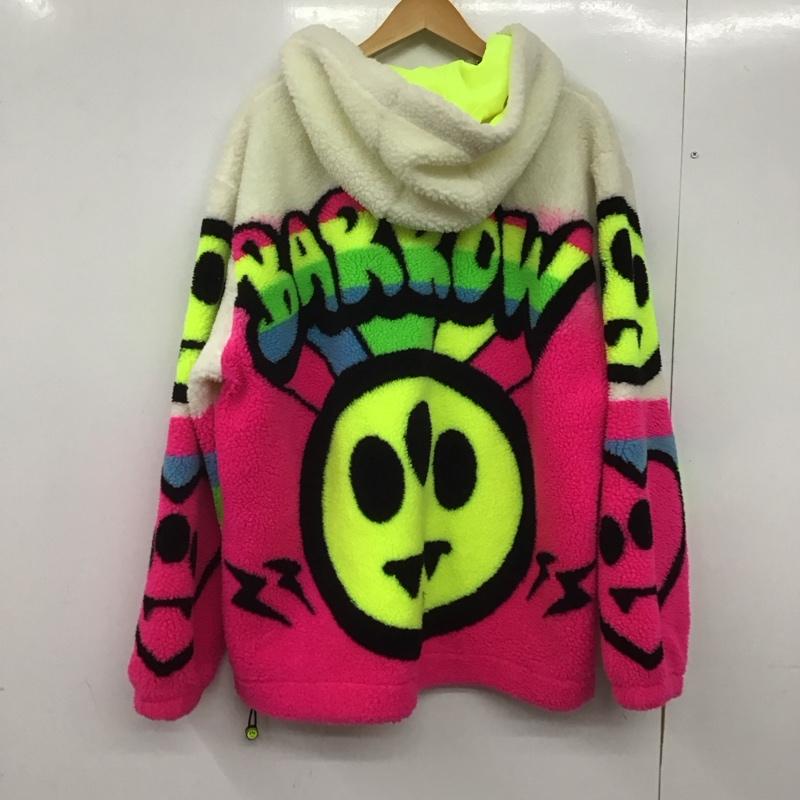 バロー BARROW ジャケット、上着 ジャンパー、ブルゾン ボアパーカー フリース M 総柄 マルチカラー / マルチカラー /  メンズ USED 古着 中古 10146372