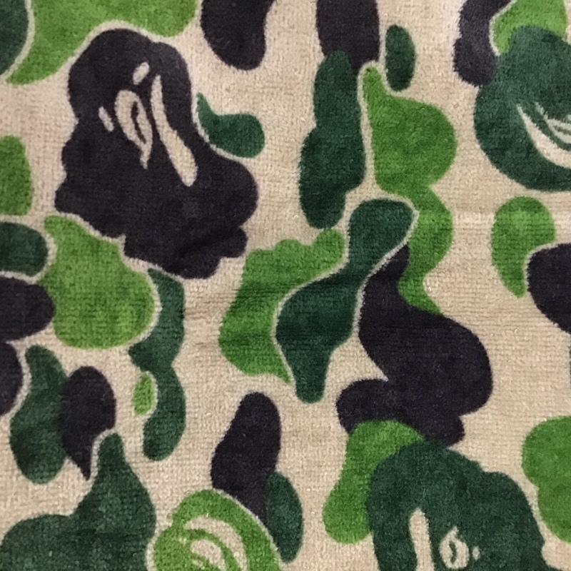 アベイシングエイプ A BATHING APE ファッション小物 ファッション小物 フェイスタオル マフラータオル 総柄 マルチカラー / マルチカラー /  メンズ USED 古着 中古 10141147