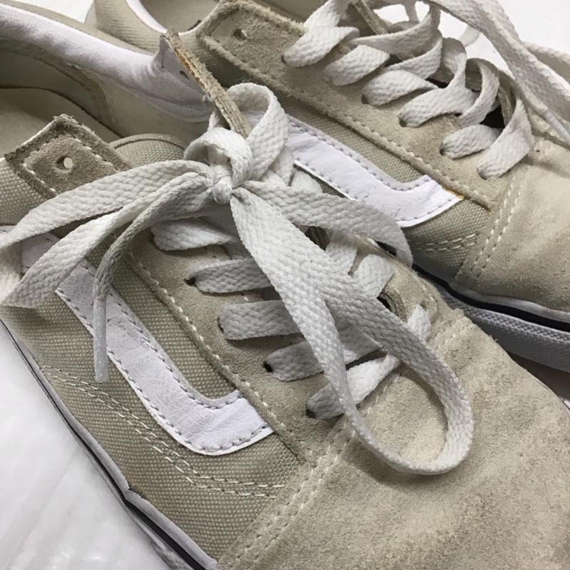 バンズ VANS スニーカー スニーカー V36CF OLD SKOOL 24cm 24.0cm 無地 ベージュ / ベージュ /  レディース USED 古着 中古 10115657
