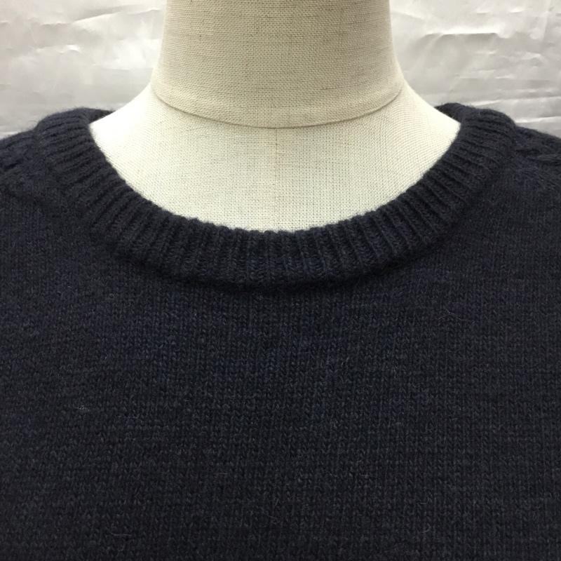 マークバイマークジェイコブス MARC by MARC JACOBS ニット、セーター 長袖 M4003190 ウール S 無地 紺 / ネイビー /  レディース USED 古着 中古 10118040
