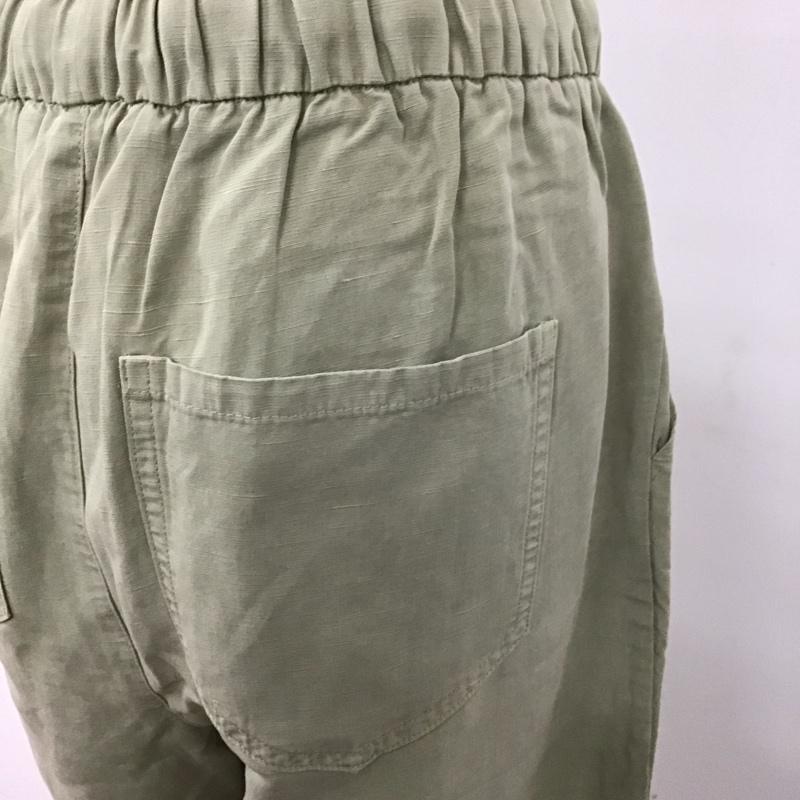 ザラ ZARA ボトムス ボトムス 4043 241 514 イージーパンツ S 無地 カーキ / カーキ /  レディース USED 古着 中古 10120019