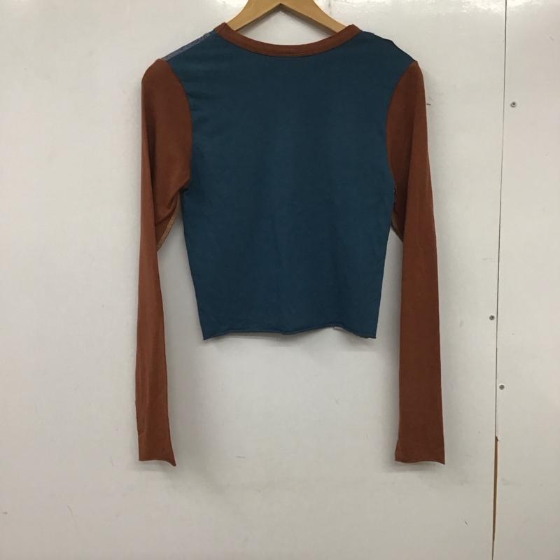 マウジー MOUSSY Tシャツ 長袖 010ISL90-0461 REMAKE TINY ロングスリーブ Tシャツ FREE 総柄 マルチカラー / マルチカラー /  レディース USED 古着 中古 10140348