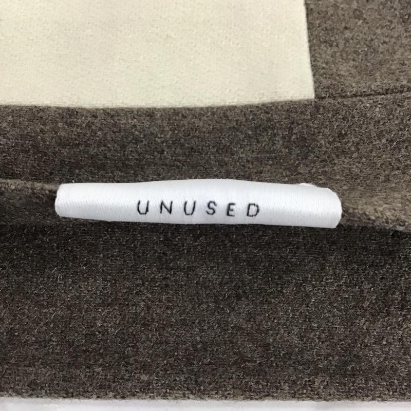 アンユーズド UNUSED マフラー マフラー  茶 / ブラウン / X アイボリー / アイボリー / X 緑 / グリーン /  メンズ USED 古着 中古 10111523