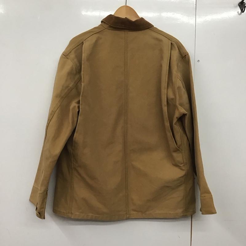 カーハート Carhartt ジャケット、上着 ジャケット、ブレザー カバーオール 無地 茶 / ブラウン / X キャメル / キャメル /  メンズ USED 古着 中古 10142172
