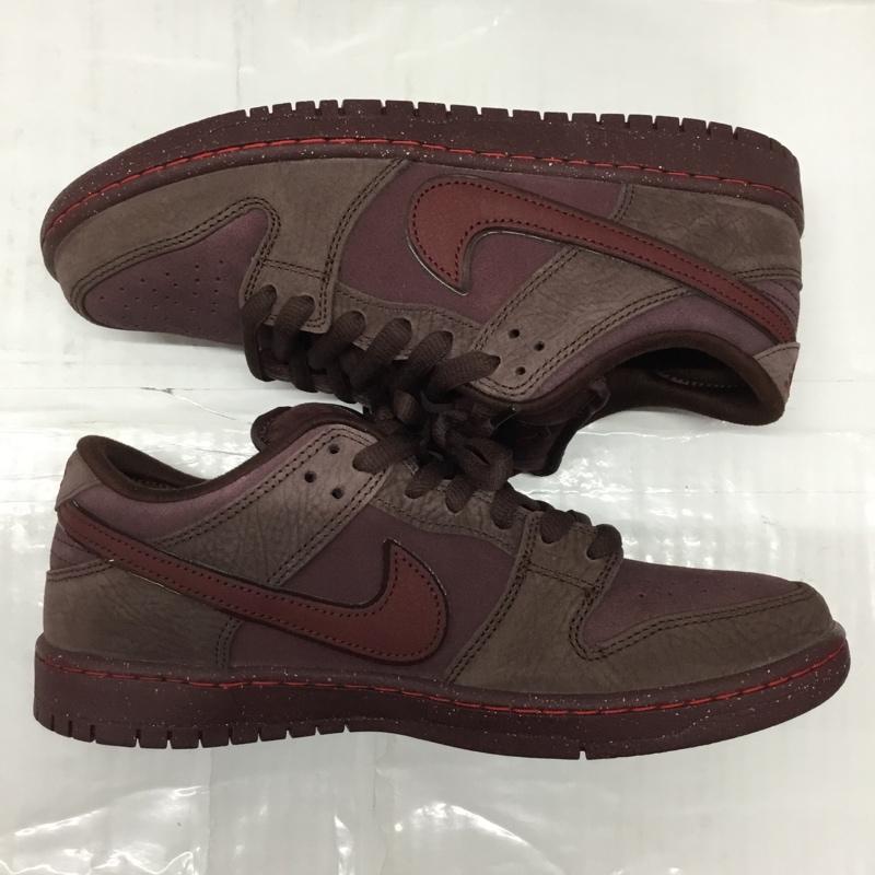 ナイキ NIKE スニーカー スニーカー FN0619 600 SB DUNK LOW PRM 27cm 箱有 27.0cm 無地 えんじ / ワインレッド /  メンズ USED 古着 中古 10106854