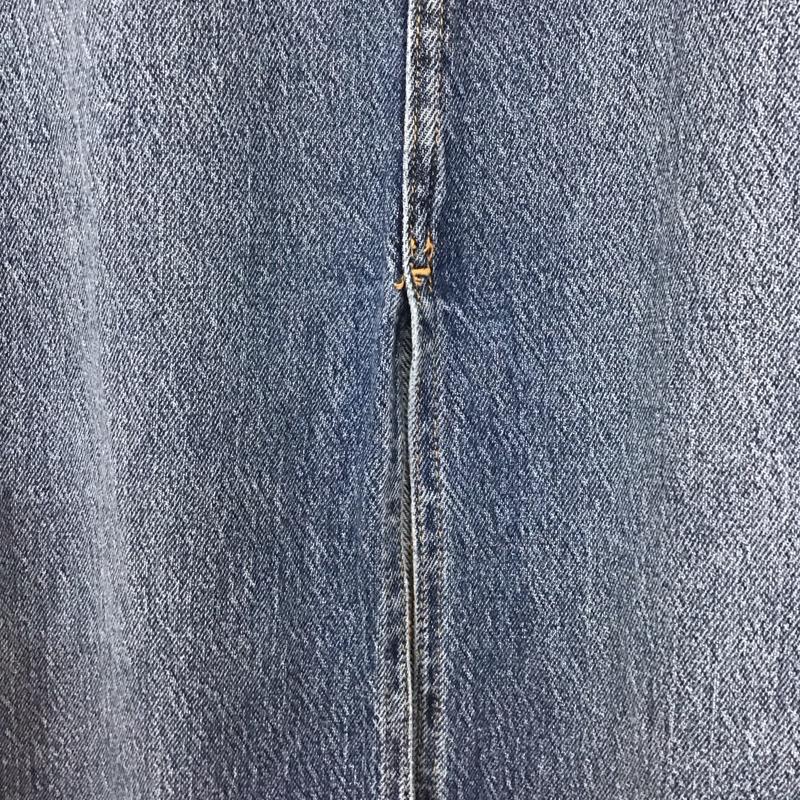 ザラ ZARA スカート ロングスカート デニムスカート XS 無地 水色 / ライトブルー /  レディース USED 古着 中古 10129447