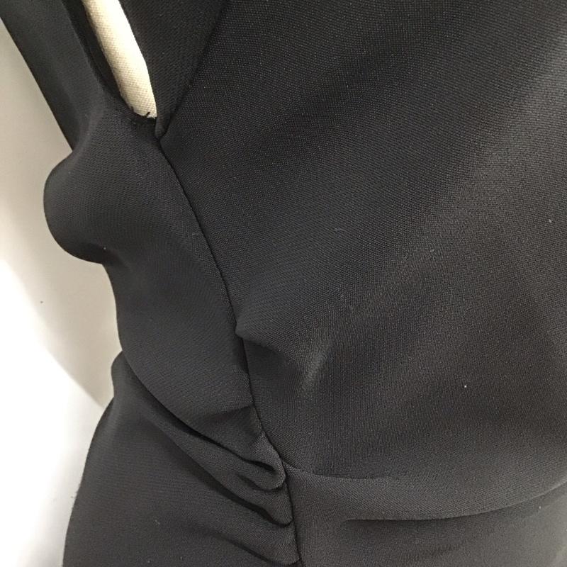 ザラウーマン ZARA WOMAN ワンピース ロングスカート ノースリーブロングワンピース タイトスカートワンピース M 無地 黒 / ブラック /  レディース USED 古着 中古 10113066