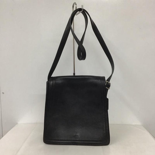 コーチ COACH ショルダーバッグ ショルダーバッグ 6147 レザー 無地 黒 / ブラック /  メンズ USED 古着 中古 10132547