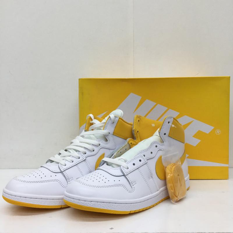 ナイキ NIKE スニーカー スニーカー DX4976-107 Nike Jordan Air Ship SP University Gold ナイキ ジョーダン エアシップ SP ユニバーシティゴールド 28.0cm ロゴ、文字 黄 / イエロー / X 白 / ホワイト /  メンズ USED 古着 中古 10123165