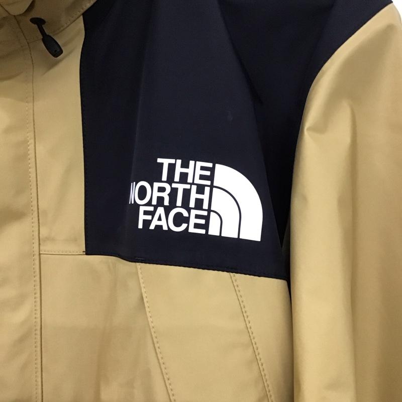 ザノースフェイス THE NORTH FACE ジャケット、上着 ジャケット、ブレザー ジップアップジャケット ナイロンジャケット アウター L ロゴ、文字 ベージュ / ベージュ /  メンズ USED 古着 中古 10131516