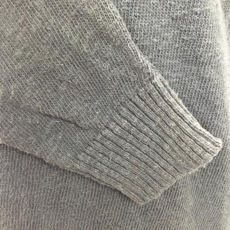 コムデギャルソンオム COMME des GARCONS HOMME ニット、セーター 長袖 長袖ニットカットソー ニット セーター クルーネックニット 1998年 無地 灰 / グレー /  メンズ USED 古着 中古 10120794