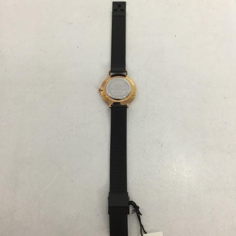 ダニエルウェリントン Daniel Wellington 腕時計 アナログ（クォーツ式） DW00100201 メッシュベルト ロゴ、文字 黒 / ブラック /  レディース USED 古着 中古 10135187