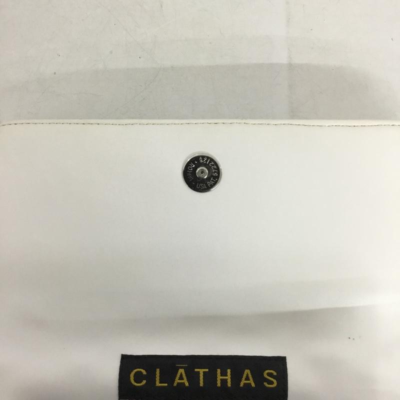 クレイサス CLATHAS ショルダーバッグ ショルダーバッグ 2WAY クラッチバッグ キルティング チェーン ワンポイント 白 / ホワイト /  レディース USED 古着 中古 10141660