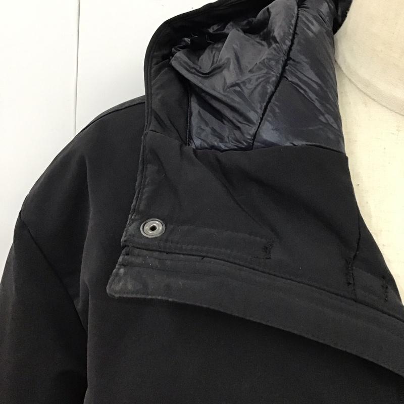 ユニクロ UNIQLO ジャケット、上着 ダウンジャケット 311-436104 ハイブリッドダウンオーバーサイズパーカ L 無地 黒 / ブラック /  メンズ USED 古着 中古 10117129