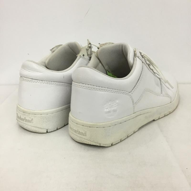 ティンバーランド Timberland スニーカー スニーカー 6004A ファスナー 26.5cm 26.5cm ロゴ、文字 白 / ホワイト /  メンズ USED 古着 中古 10143972