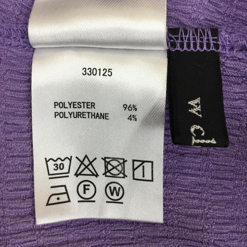 ダブルクローゼット w closet カーディガン 半袖 FREE 無地 紫 / パープル /  レディース USED 古着 中古 10141838