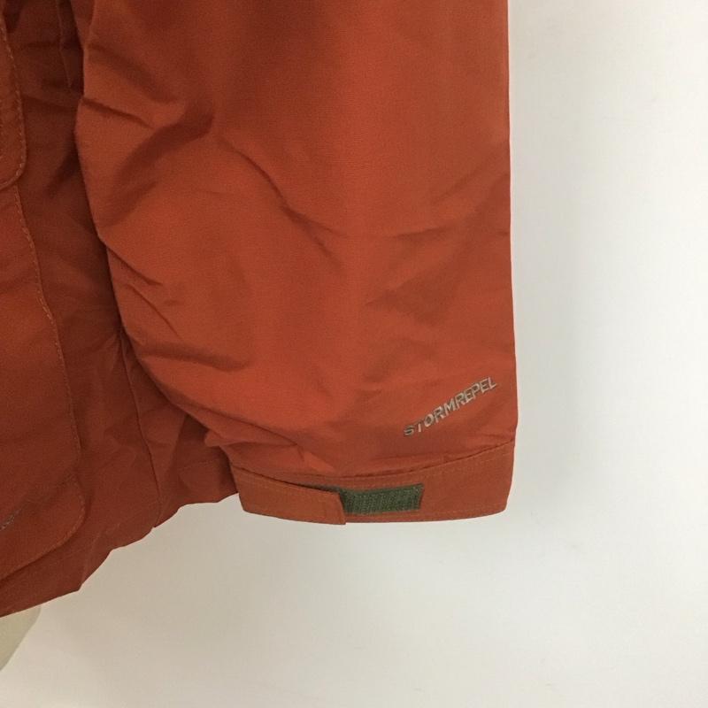 エディーバウアー Eddie Bauer ジャケット、上着 ジャンパー、ブルゾン ジップアップジャケット ジャンパー アウター パーカー M 無地 橙 / オレンジ /  メンズ USED 古着 中古 10112063
