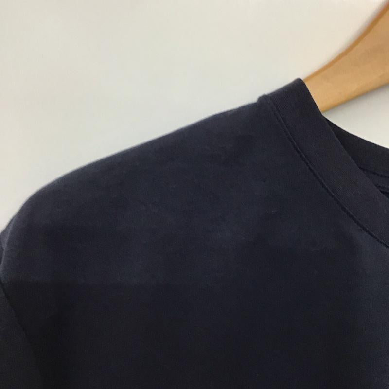 マーモット Marmot Tシャツ 半袖 tssmc401 WsMMWEmbroideryTShirts 半袖カットソー L 無地 紺 / ネイビー /  メンズ USED 古着 中古 10140751