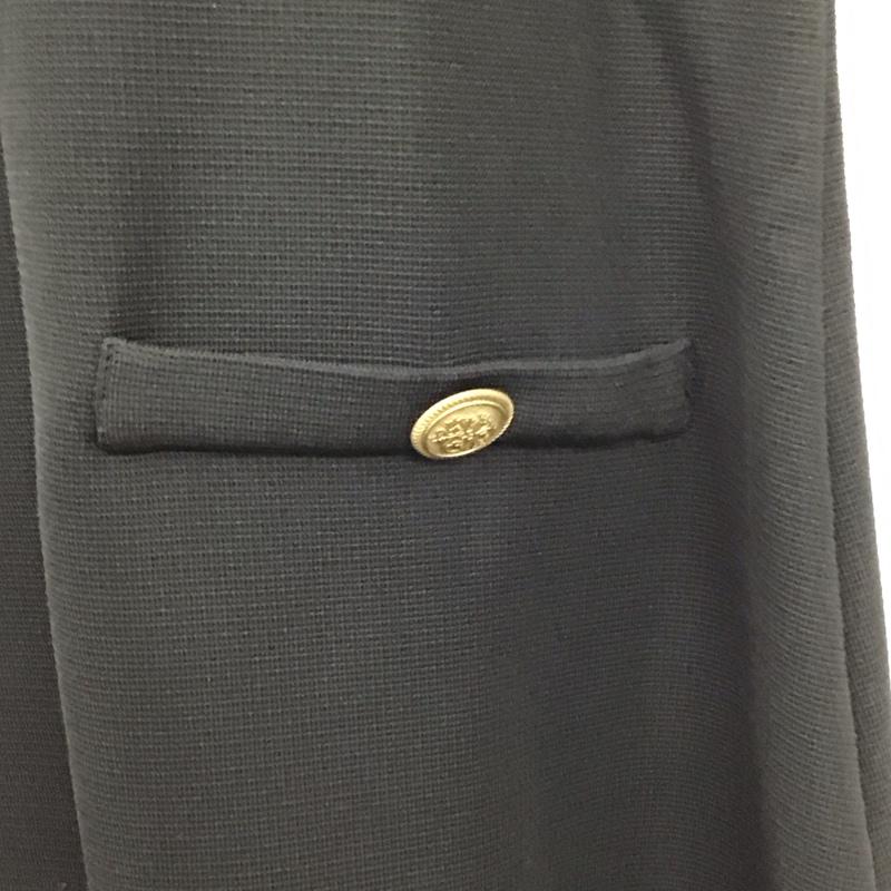 ザラ ZARA ワンピース ミニスカート L 無地 黒 / ブラック /  レディース USED 古着 中古 10150545