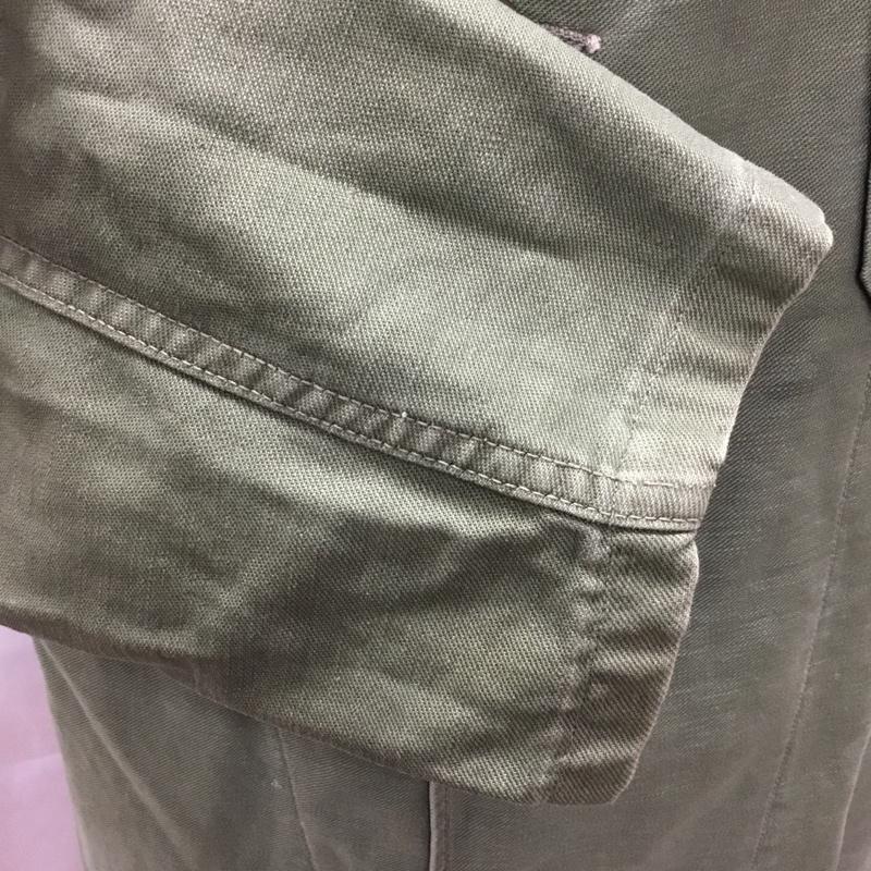古着 USED シャツ、ブラウス 長袖 ミリタリー アメリカ軍 フィールドシャツ ロゴ、文字 カーキ / カーキ /  メンズ USED 古着 中古 10112380