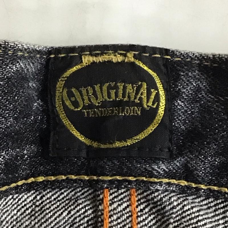 テンダーロイン TENDERLOIN パンツ デニム、ジーンズ デニムパンツ ストレートパンツ ワイドパンツ カジュアルパンツ ジーンズ 36 無地 黒 / ブラック /  メンズ USED 古着 中古 10115127