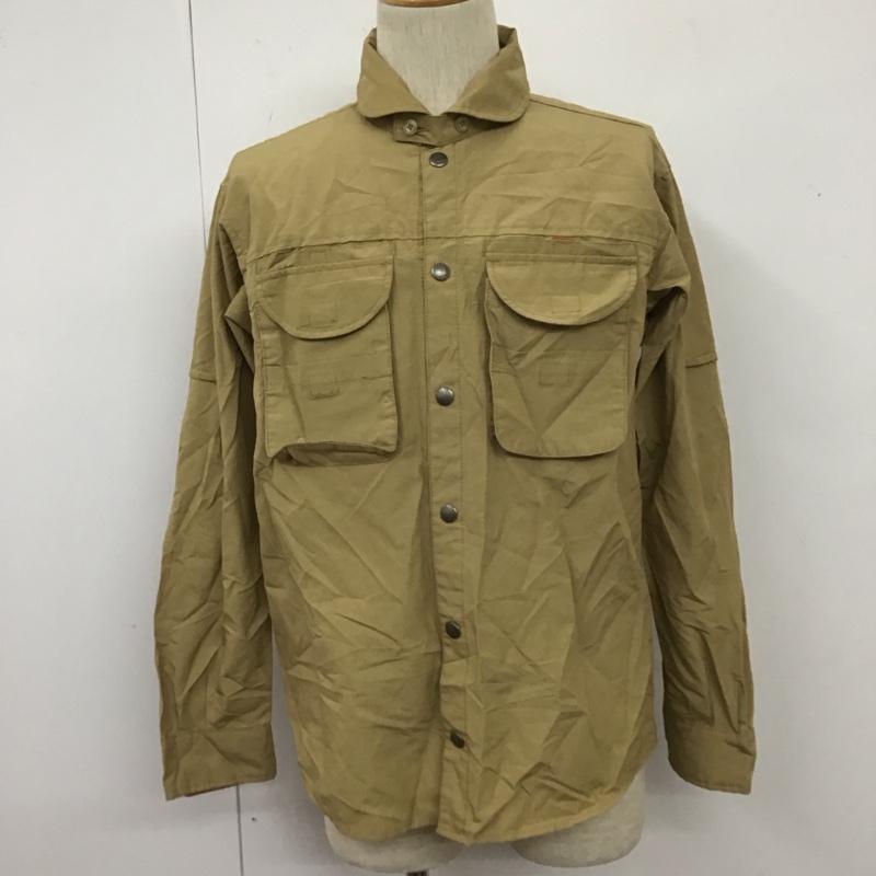 シェラデザイン SIERRA DESIGNS シャツ、ブラウス 長袖 2345D 長袖シャツジャケット カジュアルジャケット カラーシャツ M 無地 ベージュ / ベージュ /  メンズ USED 古着 中古 10110414