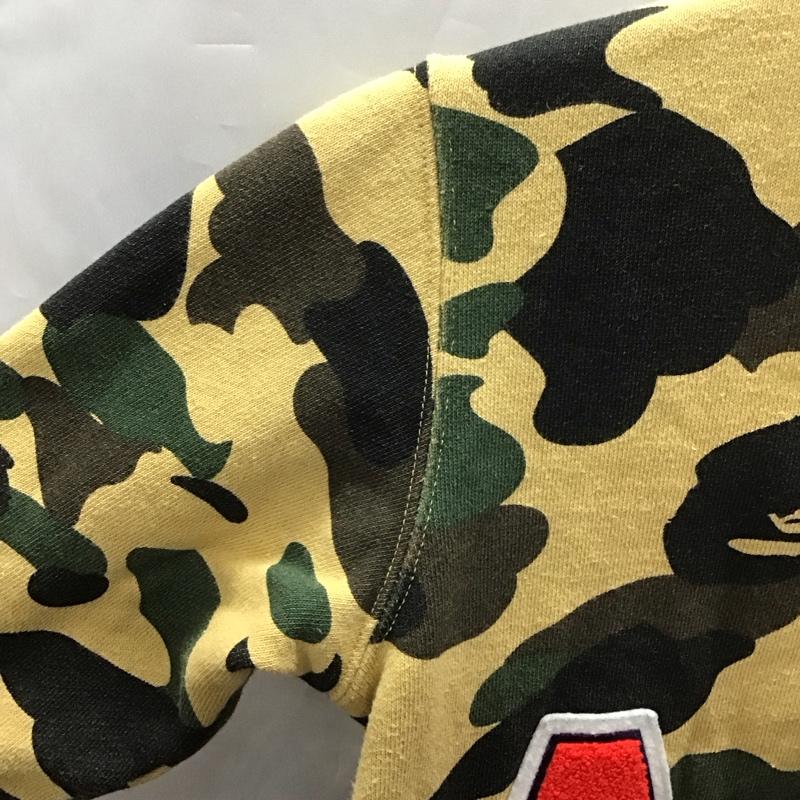 ベイプキッズ BAPEKIDS カーディガン 長袖 長袖スウェットカーディガン 前開きスウェット カーディガン 120cm カモフラージュ柄・迷彩 マルチカラー / マルチカラー /  ボーイズ USED 古着 中古 10111665