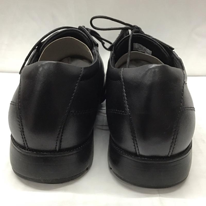 アシックス ASICS 革靴 革靴 TU-7768 texcy luxe プレーントゥ 箱有 26cm 26.0cm 無地 黒 / ブラック /  メンズ USED 古着 中古 10111755
