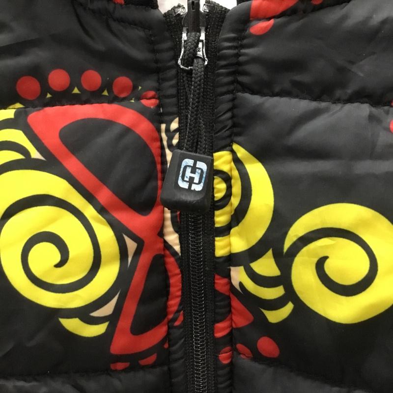 ヒステリック ミニ HYSTERIC MINI ジャケット、上着 ジャケット、ブレザー 17306102 中綿ジャケット リバーシブル キッズ 80cm 総柄 黒 / ブラック /  ガールズ USED 古着 中古 10118371