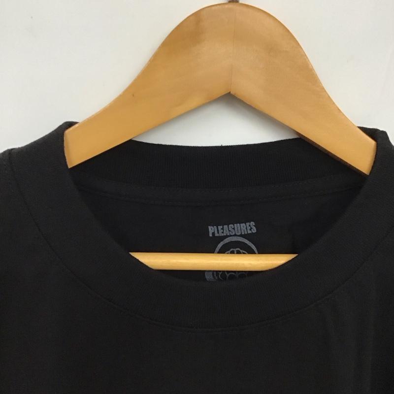 プレジャー PLEASURES Tシャツ 半袖 XL プリント 黒 / ブラック /  メンズ USED 古着 中古 10134962